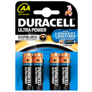 Duracell Ultra Power 4xAA